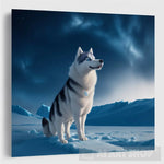 Arctic Luminescence Animal Ai Art