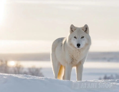 Arctic Wolf 5 Animal Ai Art