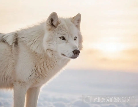 Arctic Wolf 6 Animal Ai Art