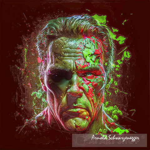 Arnold Schwarzenegger Portrait Ai Art