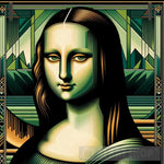 Artistic Monalisa Expressionism Ai Art