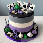 Asexual Flag Colors Pride Cake Ai Artwork