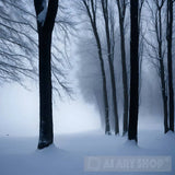 اشجار منعزلة Ai Artwork