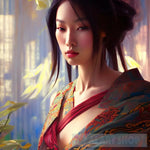 Asian Model Ai Artwork