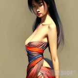 Asian Model Ai Artwork