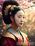 Asian Princess #03 Portrait Ai Art