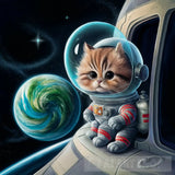 Astro-Cat: A Feline Space Explorer Animal Ai Art