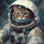 Astro Cat Ai Artwork