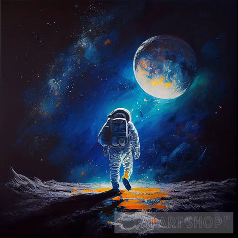 Astronaut 1 Ai Painting