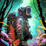 Astronaut Lost In A Forest 5 Ai Artwork