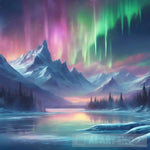 Aurora Borealis Ai Artwork