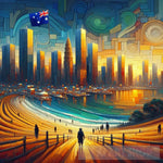 Australia Stunning View Abstract Ai Art