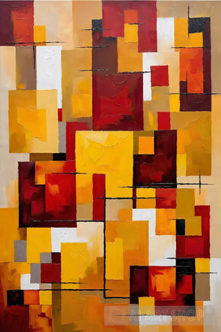 Autumn Abstract Ai Art