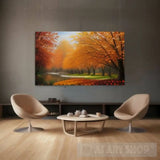 ’Autumn Aura’ Landscape Ai Art