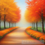 ’Autumn Aura’ Landscape Ai Art