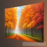 ’Autumn Aura’ Landscape Ai Art