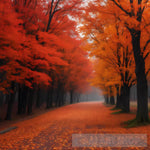 Autumn Is Coming Landscape Ai Art