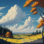 Autumn Landscape Ai Art