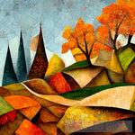 Autumn Landscape I Ai Art
