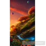 Autumn River Ai Artwork