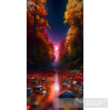 Autumn River Ai Artwork