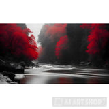 Autumn River Ai Artwork