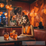 Awesome Aperol Girl Portrait Ai Art