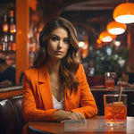 Awesome Aperol Girl Portrait Ai Art