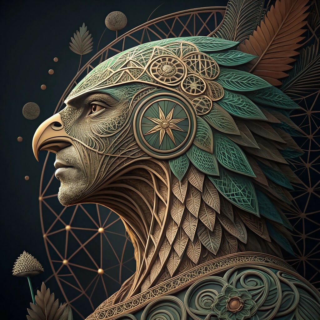 The Sovereign Oracle | Ancient Wisdom & Divine Luxury Portrait....