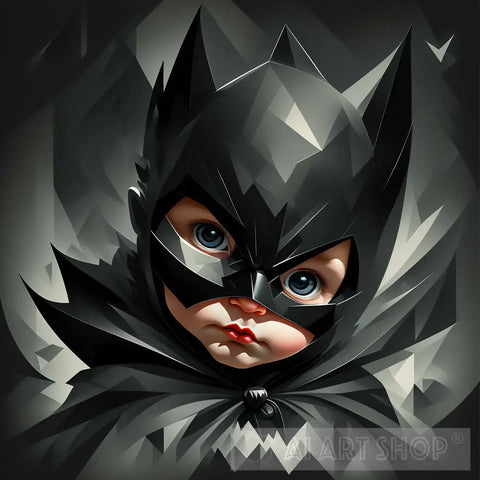 Baby Batman Ai Painting