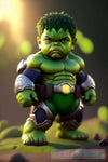 Baby Green Hulk Ai Artwork