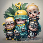 Baby Minions Ai Artwork