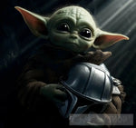 Baby Yoda Mandalorian Ai Artwork