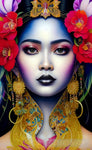 Balinese Woman Portrait Ai Art