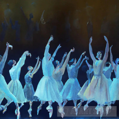 Ballerinas10 Impressionism Ai Art