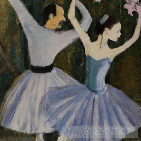 Ballerinas109 Impressionism Ai Art