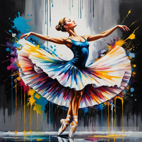 Ballet Dancer Ai Painting