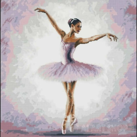 Ballet Dancer Ai Painting