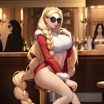 Bar Blonde Elegance Vi Ai Artwork