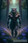 Beast In The Forest 2 Nature Ai Art