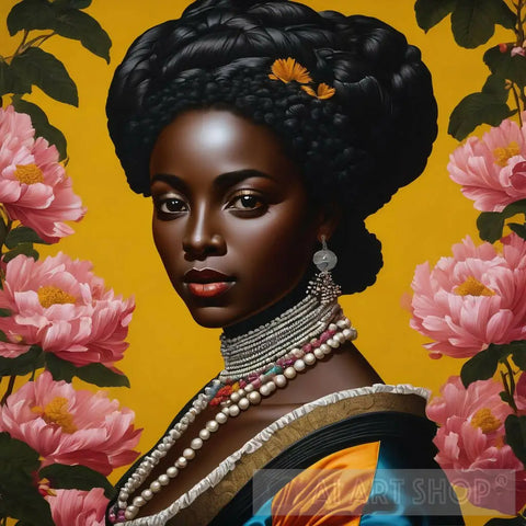 Beautiful Black Woman Free People Of Color 1770 #10 Portrait Ai Art