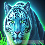Beautiful Cat Blue Panther Animal Ai Art