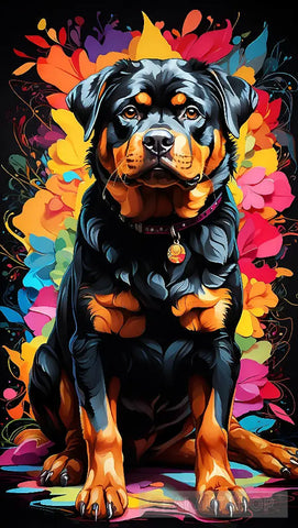 Beautiful Dog Animal Ai Art