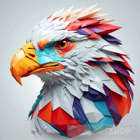 Beautiful Eagle Animal Ai Art