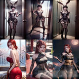 Beautiful Fantasy Girls 40 Ai Artwork
