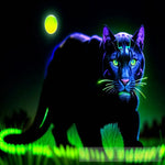 Beautiful Felines Panther Cat Animal Ai Art