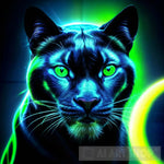 Beautiful Felines Panther Cat Animal Ai Art