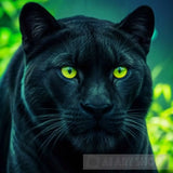 Beautiful Felines Panther Cat Animal Ai Art