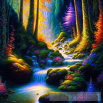 Beautiful Forest Ai Artwork