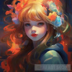 Beautiful Girl Ai Painting